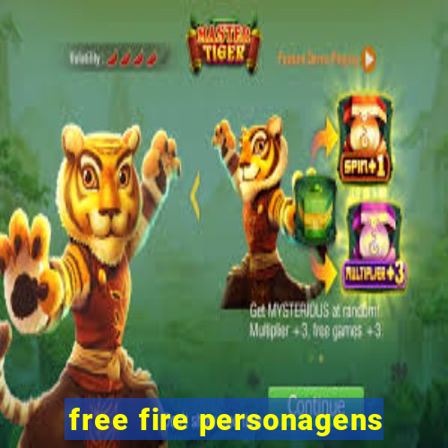 free fire personagens